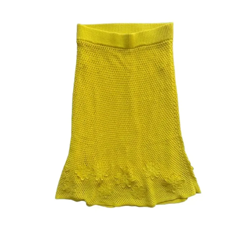 Kate Spade Crochet Knit Sweater & Midi Skirt SET